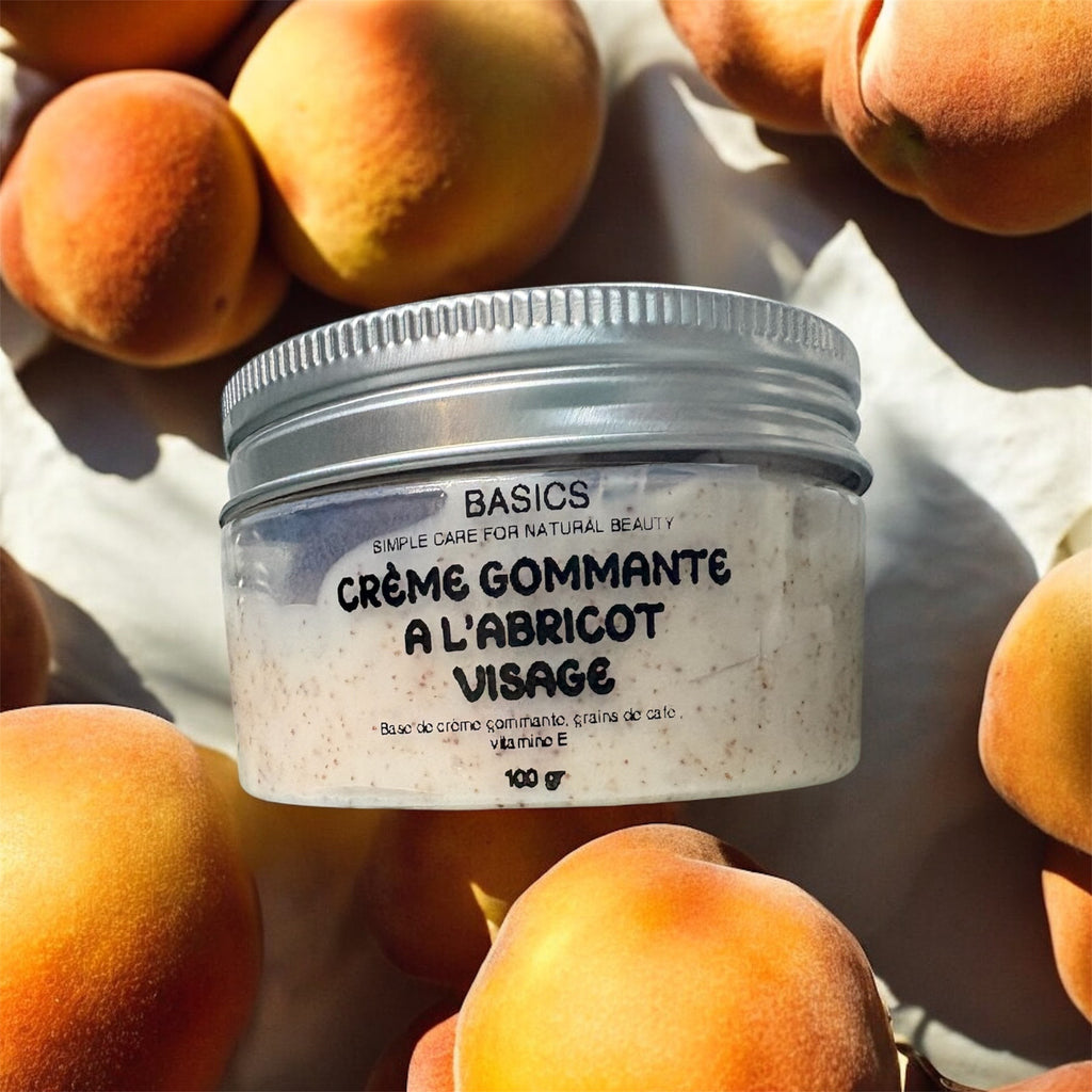 Crème gommante à l’abricot