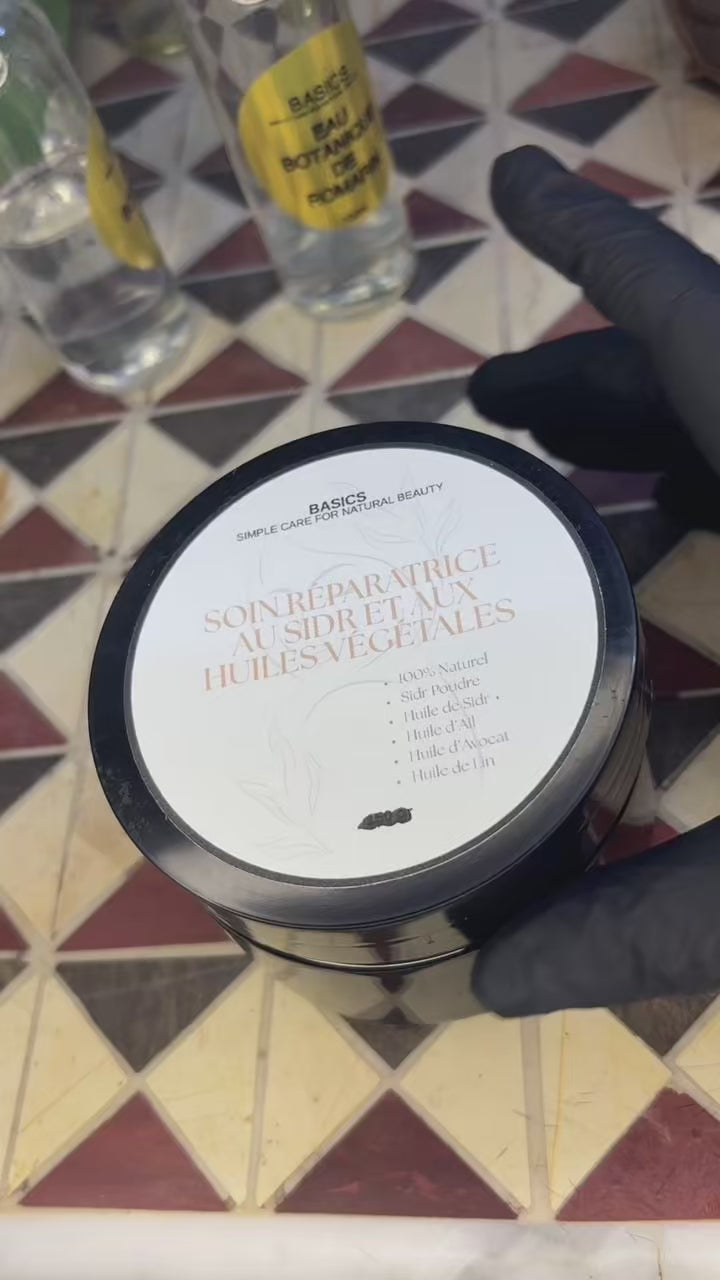 Soin réparateur au sidr et aux huiles